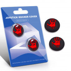 Силиконовые накладки на стики PS5/PS4/Xbox Skyrim (Dark Brotherhood) – Thumb Grips 2 шт (антиковские)