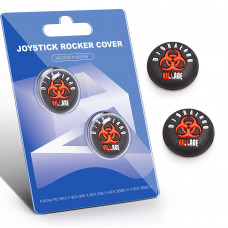 Силиконовые накладки на стики PS5/PS4/Xbox Resident Evil Biohazard Village – Thumb Grips 2 шт (антиковские)