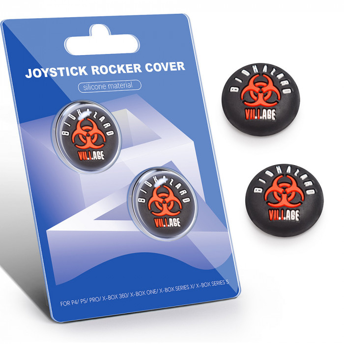 Купить Накладки на стики PS5/PS4/Xbox Resident Evil Biohazard Village - 2 шт.