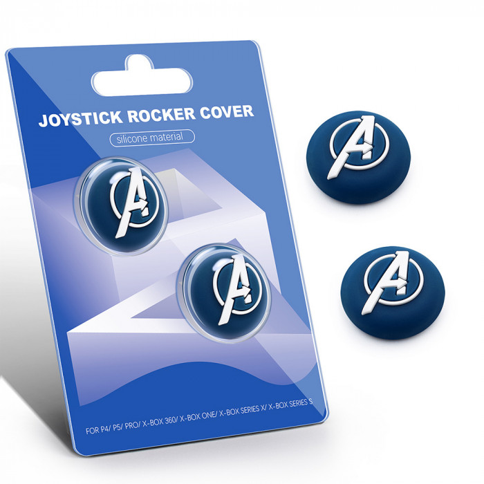 Купить Накладки на стики PS5/PS4/Xbox Marvel Avengers – 2 шт.