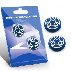 Силиконовые накладки на стики PS5/PS4/Xbox Mortal Kombat Sub-Zero – Thumb Grips 2 шт (антиковские, синие)