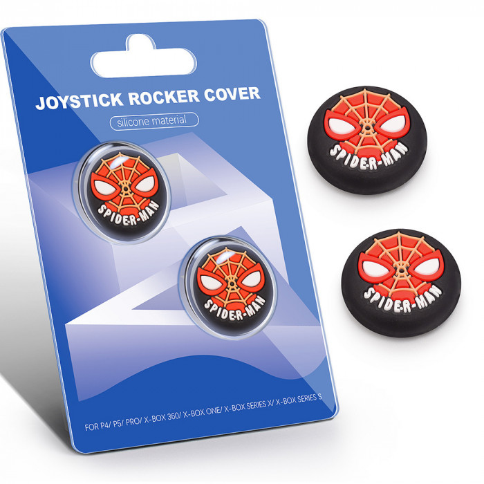Купить Накладки на стики PS5/PS4/Xbox Spider Hero Style - 2 шт.
