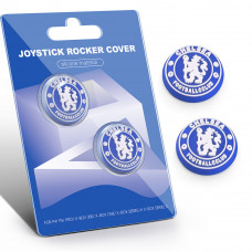 Силиконовые накладки на стики PS5/PS4/Xbox Chelsea FC – Thumb Grips 2 шт (антиковские)