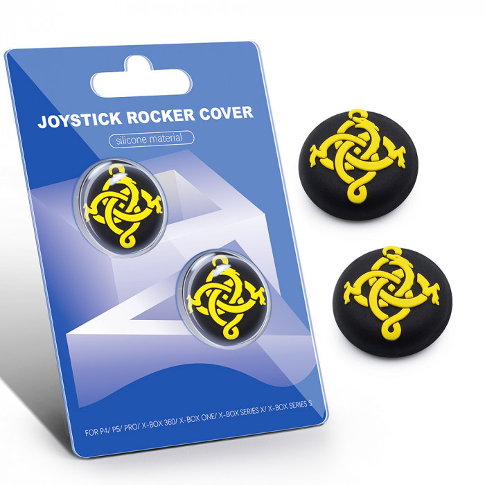 Купить Накладки на стики PS5/PS4/Xbox God of War (World Serpent Symbol) - 2 шт.