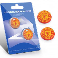 Силіконові накладки на стики PS5/PS4/Xbox Manchester United – Thumb Grips 2 шт (антиківські)