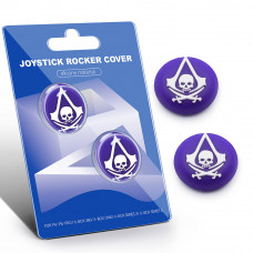 Силиконовые накладки на стики PS5/PS4/Xbox Assassin's Creed Black Flag – Thumb Grips 2 шт (антиковские)