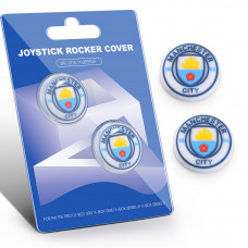 Силіконові накладки на стики PS5/PS4/Xbox FC Manchester City – Thumb Grips 2 шт.