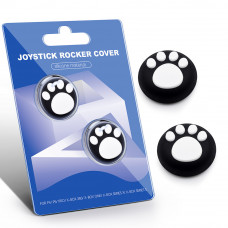 Силиконовые накладки на стики PS5/PS4/Xbox Cat Paw (Panda Style) – Thumb Grips 2 шт (антиковские)