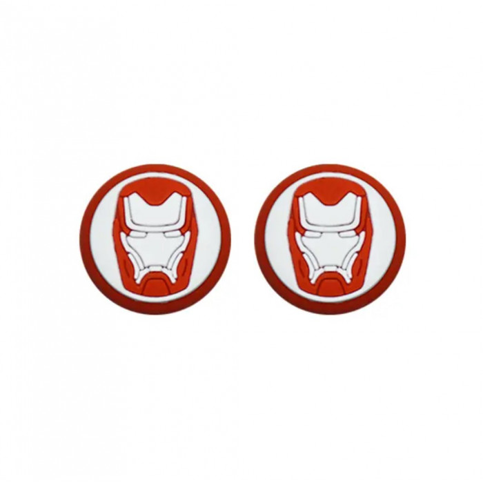 Купить Накладки на стики PS5/PS4/Xbox Iron Man – 2 шт.