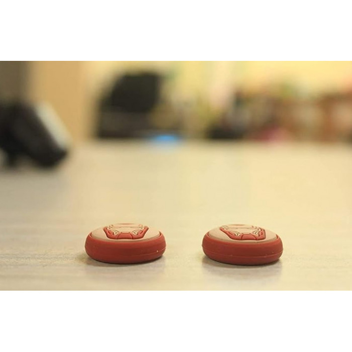 Купить Накладки на стики PS5/PS4/Xbox Iron Man – 2 шт.