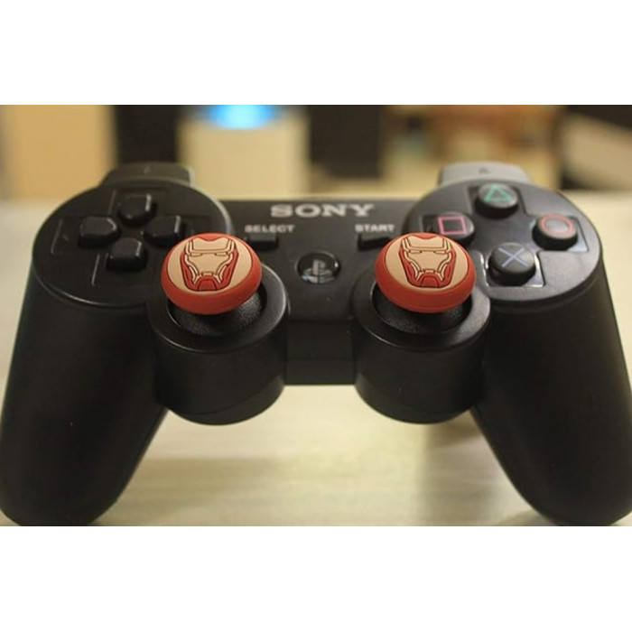 Купить Накладки на стики PS5/PS4/Xbox Iron Man – 2 шт.