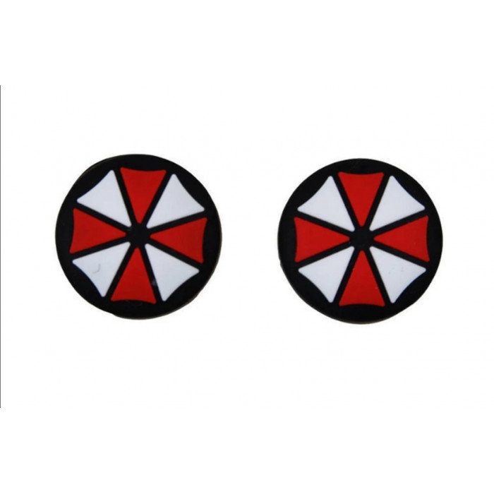 Купить Накладки на стики PS5/PS4/Xbox Umbrella Corporation (Resident Evil) - 2 шт.