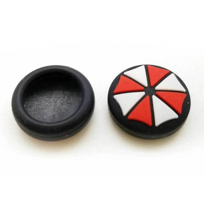 Купить Накладки на стики PS5/PS4/Xbox Umbrella Corporation (Resident Evil) - 2 шт.