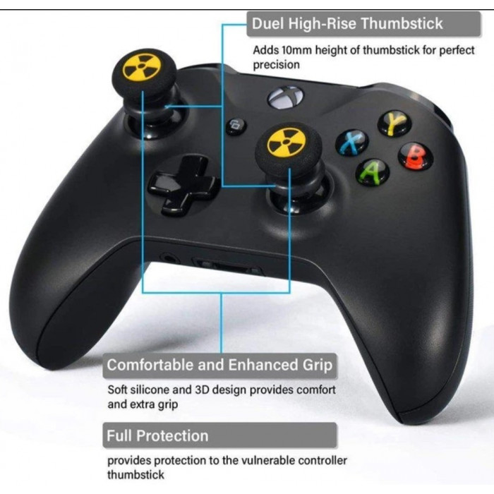 Купить Накладки на стики PS5/PS4/Xbox Stalker – 2 шт.