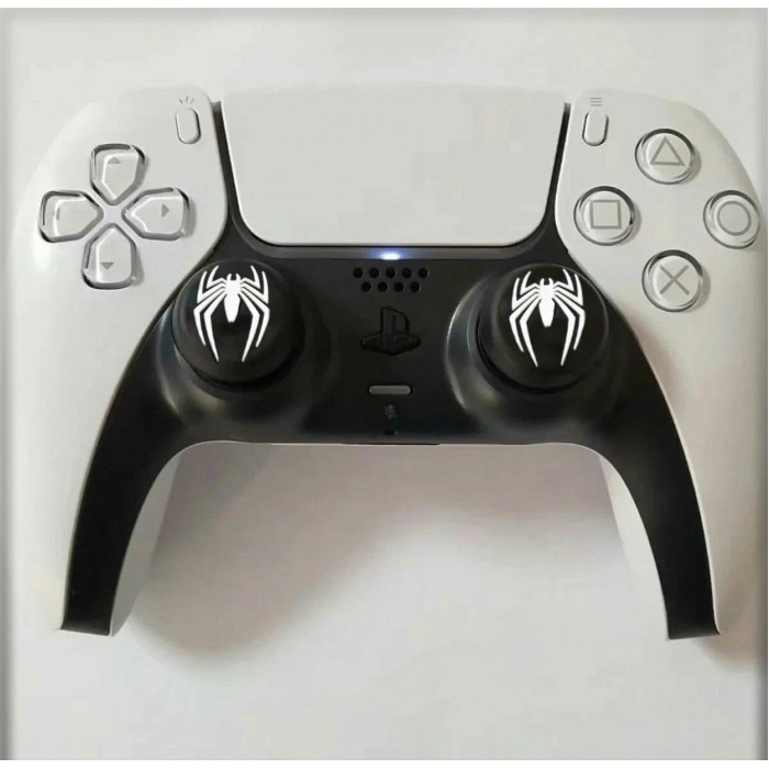 Купить Накладки на стики PS5/PS4/Xbox Spider-Man Black – 2 шт.
