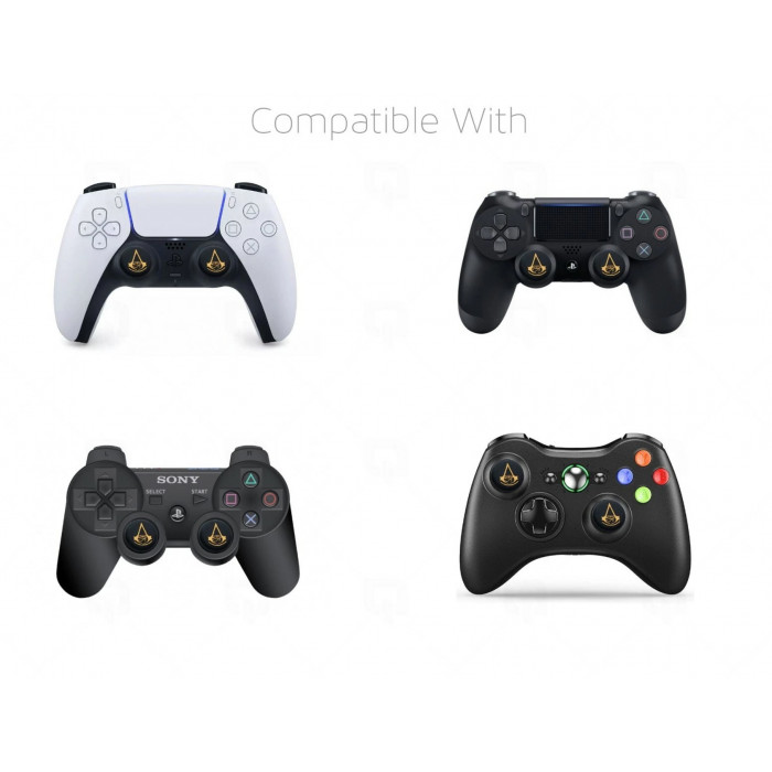Купить Накладки на стики PS5/PS4/Xbox Assassin Style – 2 шт.