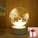 3D светильник-ночник «Рождественский олень» 3D Creative