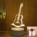 3D світильник-нічник «Гітара» 3D Creative