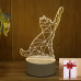 3D светильник-ночник «Котик» 3D Creative
