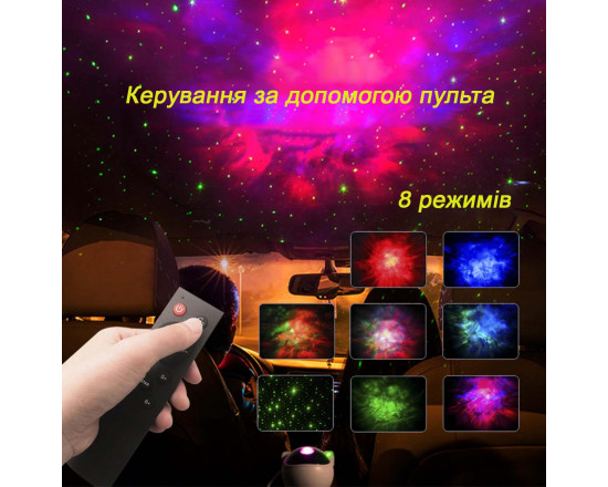 Аккумуляторный ночник-проектор звёздного неба Астронавт ST