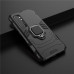Защитный бампер IronMan для Xiaomi Mi Note 10 Lite с кольцом-держателем Чёрный