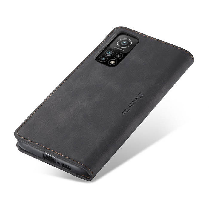 Чохол-книжка CaseMe із нубуку для Xiaomi Redmi Note 11/11s Чорний