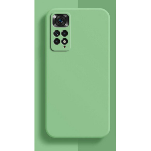 Силиконовый чехол Soft Touch для Xiaomi Redmi Note 12 Pro 4G Зеленый