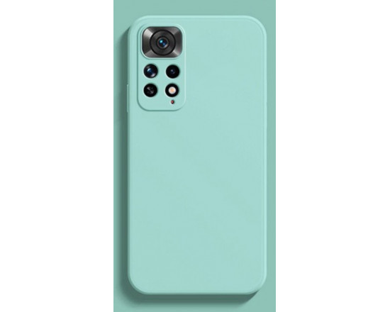 Силиконовый чехол Soft Touch для Xiaomi Redmi Note 12 Pro 4G Мятный