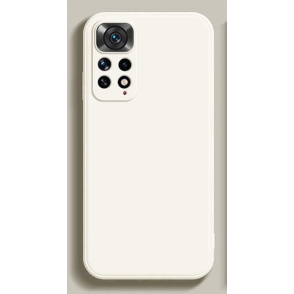 Силиконовый чехол Soft Touch для Xiaomi Redmi Note 12 Pro 4G Молочный