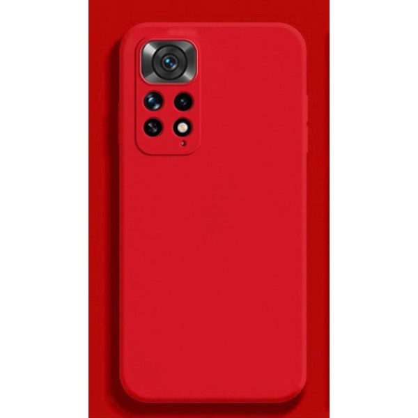 Силиконовый чехол Soft Touch для Xiaomi Redmi Note 12 Pro 4G Красный