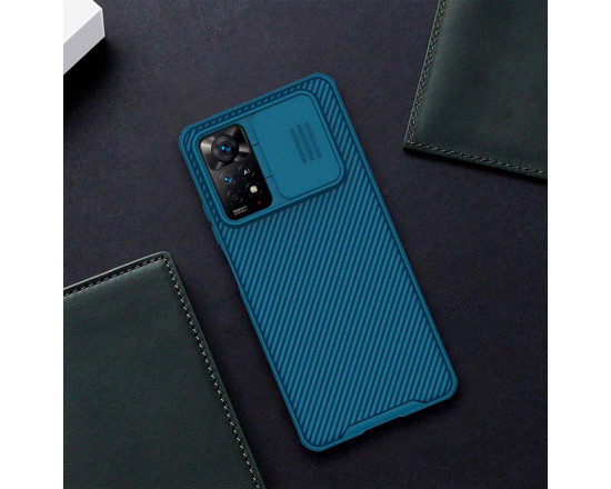 Чохол Nillkin CamShield Pro для Xiaomi Redmi Note 11 Pro/5G Синій