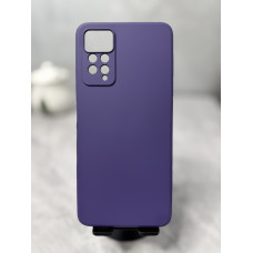 Силіконовий чохол Soft Touch для Xiaomi Redmi Note 11 Pro Фиолетовый