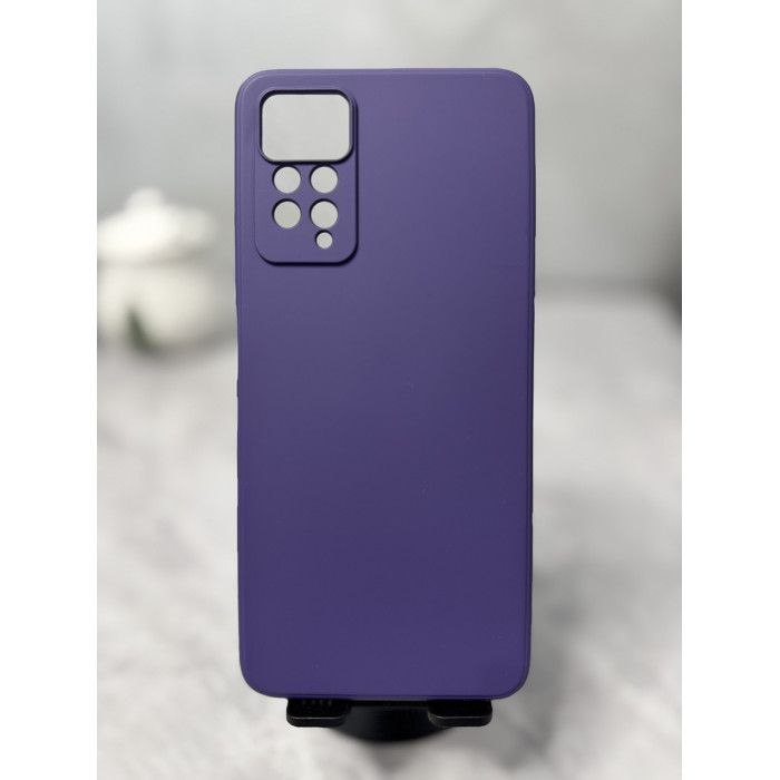 Силиконовый чехол Soft Touch для Xiaomi Redmi Note 11 Pro Фиолетовый