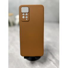 Силіконовий чохол Soft Touch для Xiaomi Redmi Note 11 Pro Коричневий