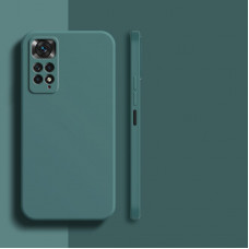 Силиконовый чехол Soft Touch для Xiaomi Poco X4 Pro 5G Тёмно-зелёный