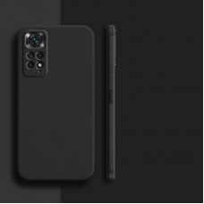 Силиконовый чехол Soft Touch для Xiaomi Poco X4 Pro 5G Чёрный