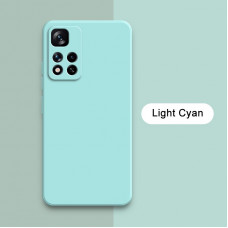 Силиконовый чехол Soft Touch для Xiaomi Redmi Note 11 Pro+ Plus Мятный