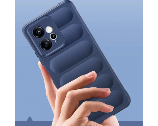 Силіконовий протиударний чохол для Xiaomi Redmi Note 12 Темно-синій
