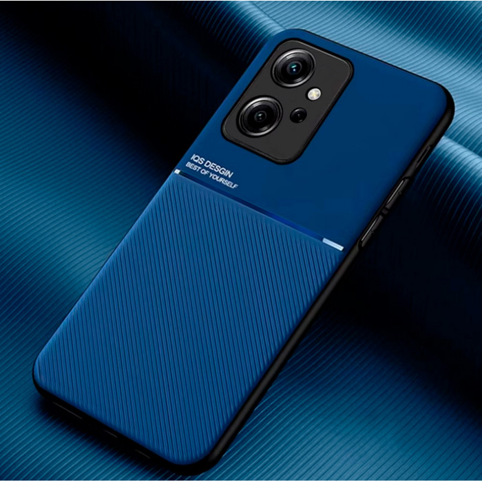 Силіконовий чохол IQS Design для Xiaomi Redmi Note 12 4G Синій