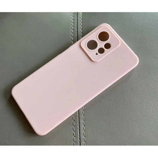 Силиконовый чехол Soft Touch для Xiaomi Redmi Note 12 4G Розовый
