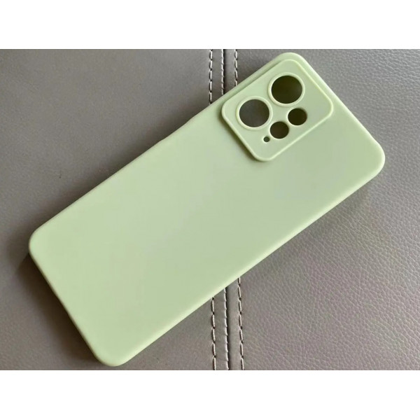 Силиконовый чехол Soft Touch для Xiaomi Redmi Note 12 4G Зеленый