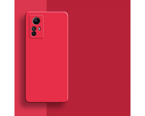 Силиконовый чехол Soft Touch для Xiaomi Redmi Note 12s Красный