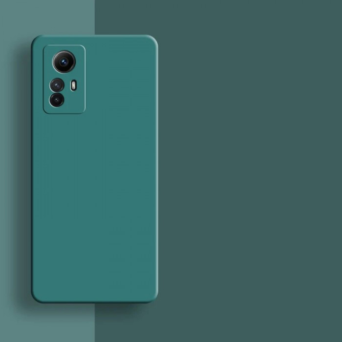 Силиконовый чехол Soft Touch для Xiaomi Redmi Note 12s Тёмно-зеленый