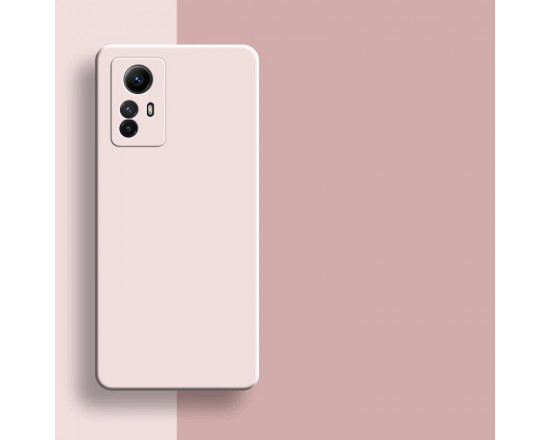 Силиконовый чехол Soft Touch для Xiaomi Mi 12 Lite Розовый