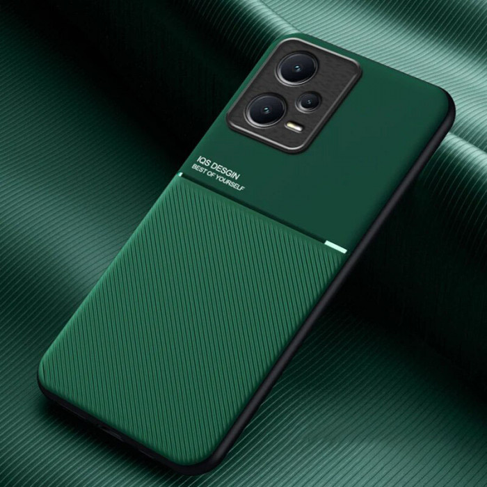 Силиконовый чехол IQS Design для Xiaomi Redmi Note 12 5G Зелёный