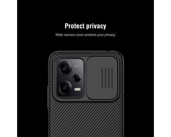 Чехол Nillkin CamShield для Xiaomi Redmi Note 12 5G Чёрный