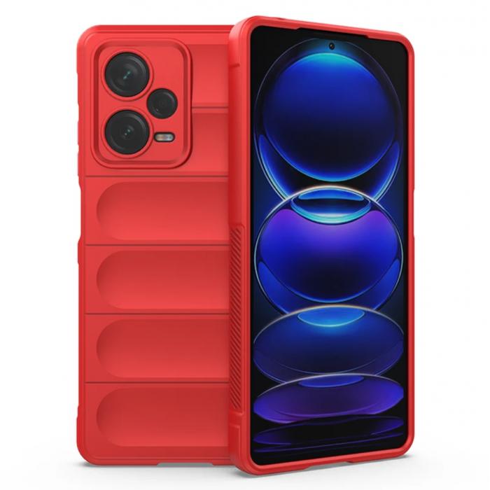 Силіконовий протиударний чохол для Xiaomi Redmi Note 12 5G Червоний