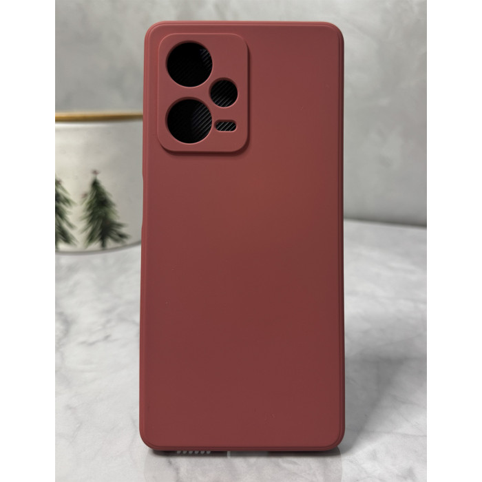 Силіконовий чохол Soft Touch для Xiaomi Redmi Note 12 Pro+ 5G Бордовий