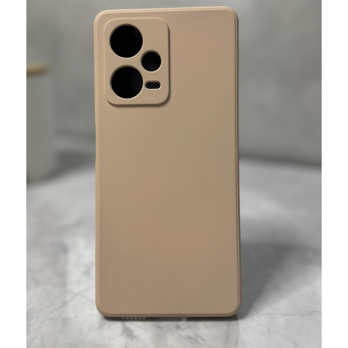 Силіконовий чохол Soft Touch для Xiaomi Redmi Note 12 Pro+ 5G Бежевий