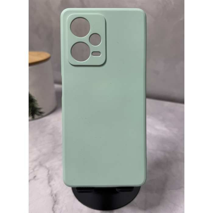 Силіконовий чохол Soft Touch для Xiaomi Redmi Note 12 Pro+ 5G М'ятний